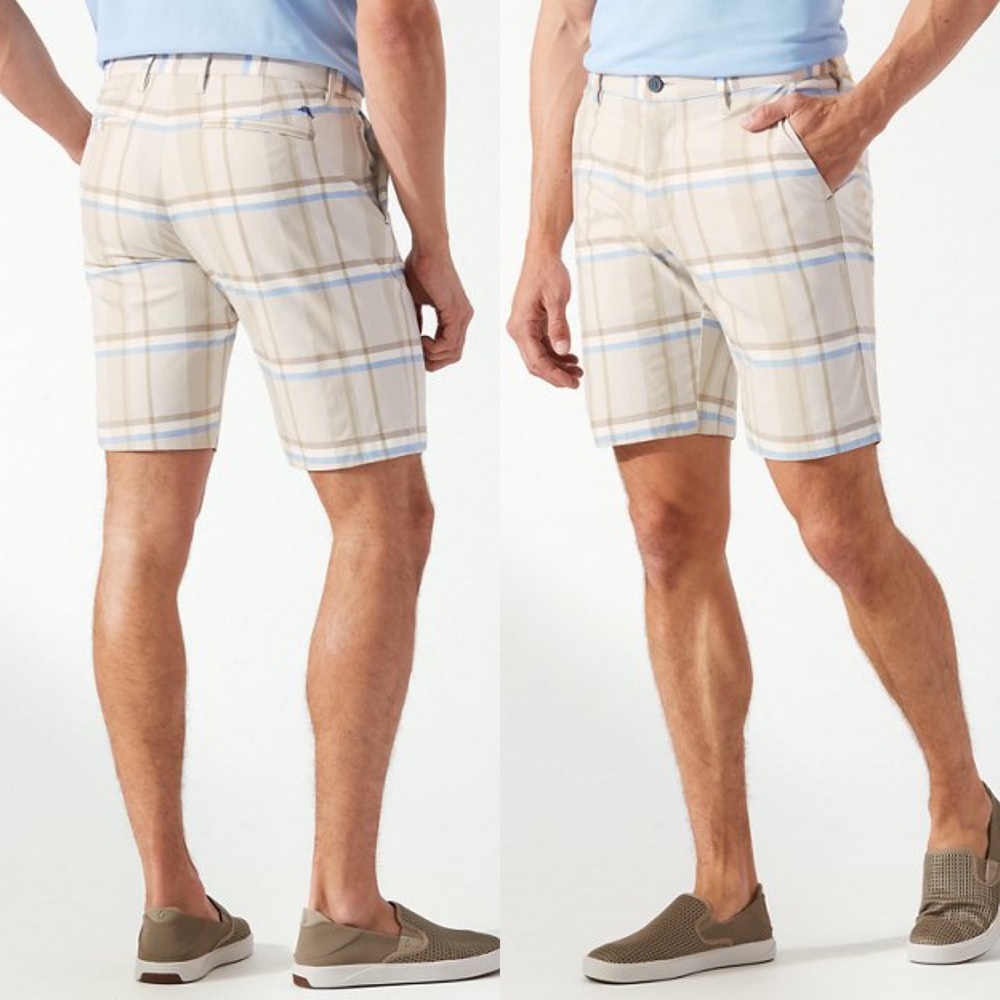 Harbor Point Plaid Island ZoneA Shorts size 40